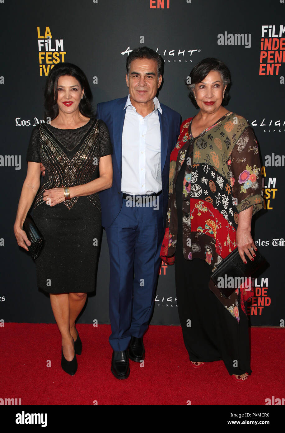 2018 LA Film Festival - Projection de 'Simple' Mariage - Arrivées comprend : Shohreh Aghdashloo, Houshang Touzie, Jaleh Modjallal Où : Culver City, Californie, États-Unis Date : 21 Sep 2018 Credit : FayesVision/WENN.com Banque D'Images