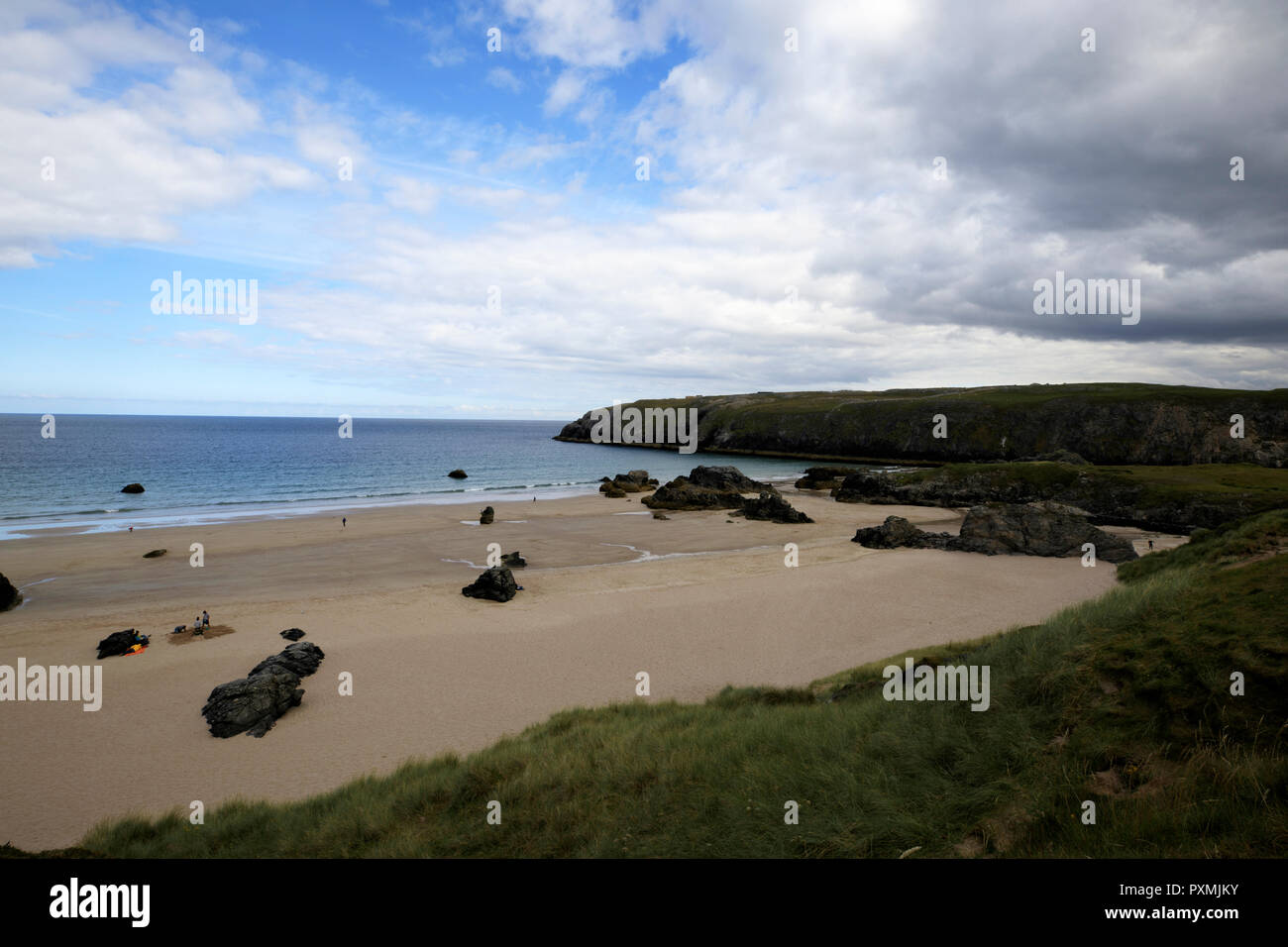 Les plages de la péninsule de Durness, Ecosse, Highlands, Royaume-Uni Banque D'Images