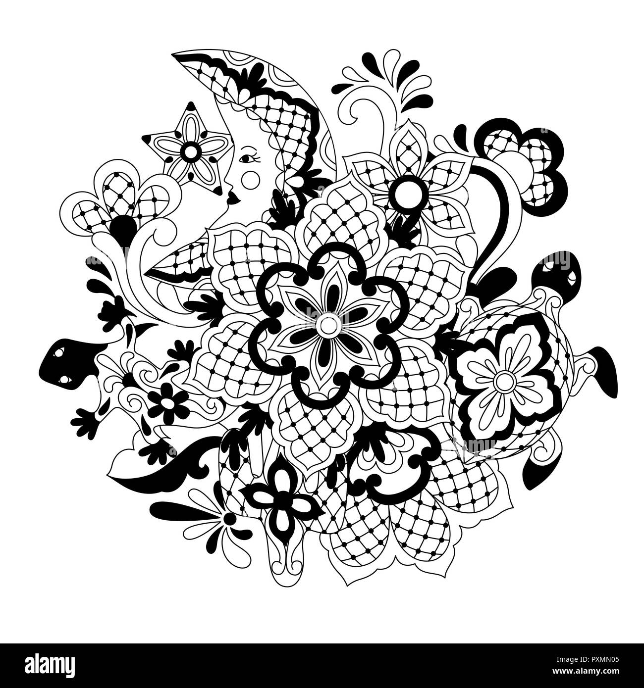 Mexican fond de dentelle design. Illustration de Vecteur