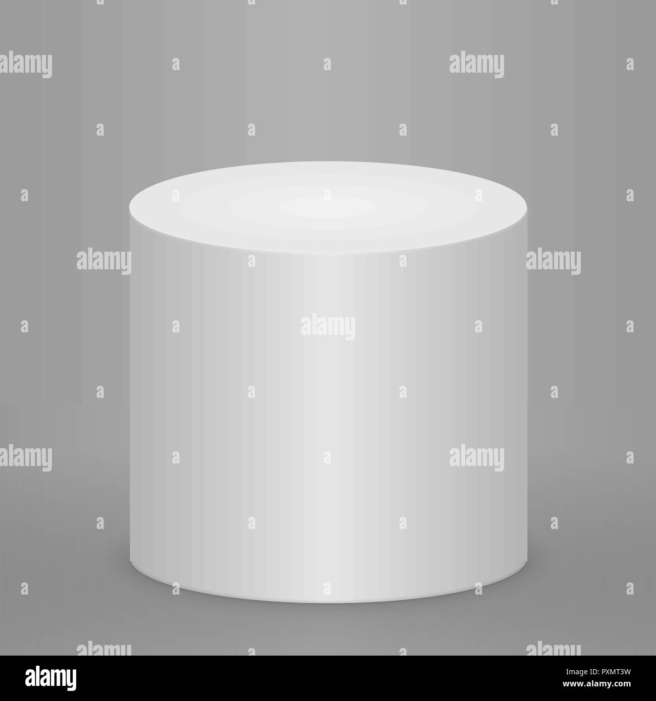 Podium ronde ou plate-forme, socle allumé pour votre conception Illustration de Vecteur