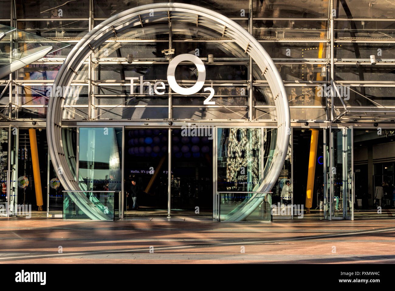 L'Arène 02 North Greenwich London Banque D'Images