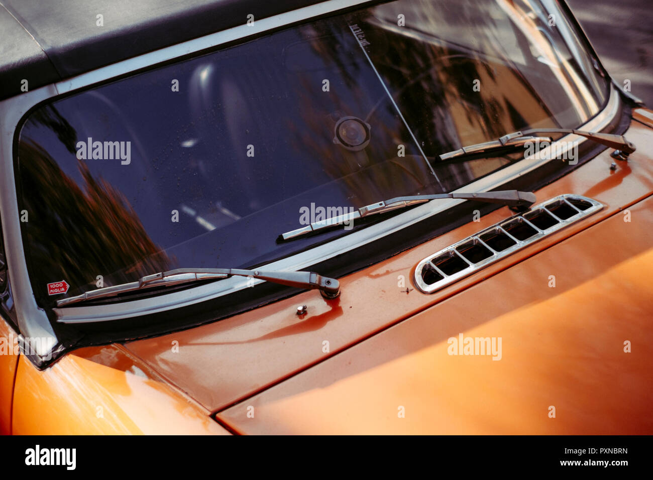 MGB Roadster 1969 (détail) Banque D'Images