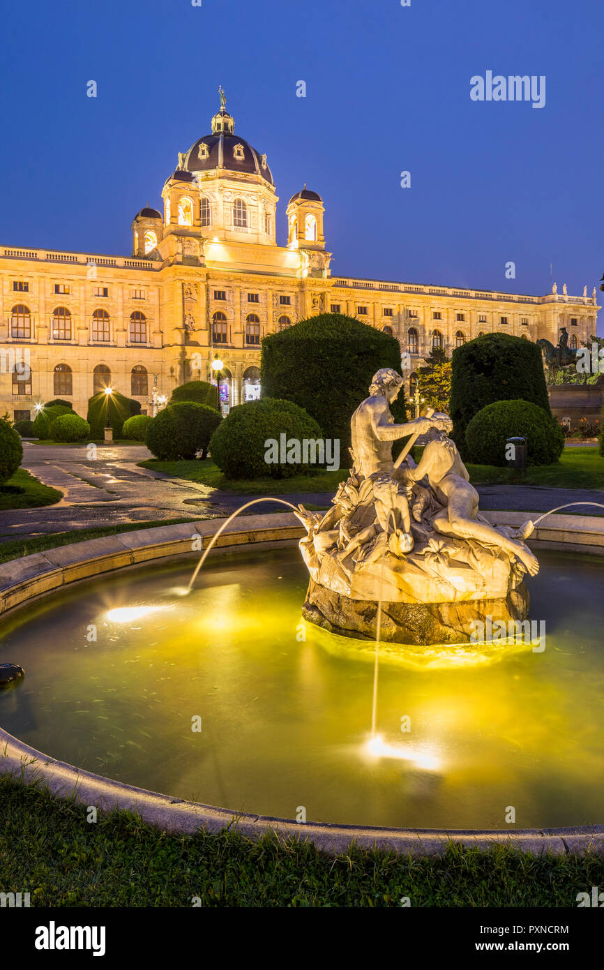 Musée d'Histoire Naturelle, Vienne, Autriche Banque D'Images