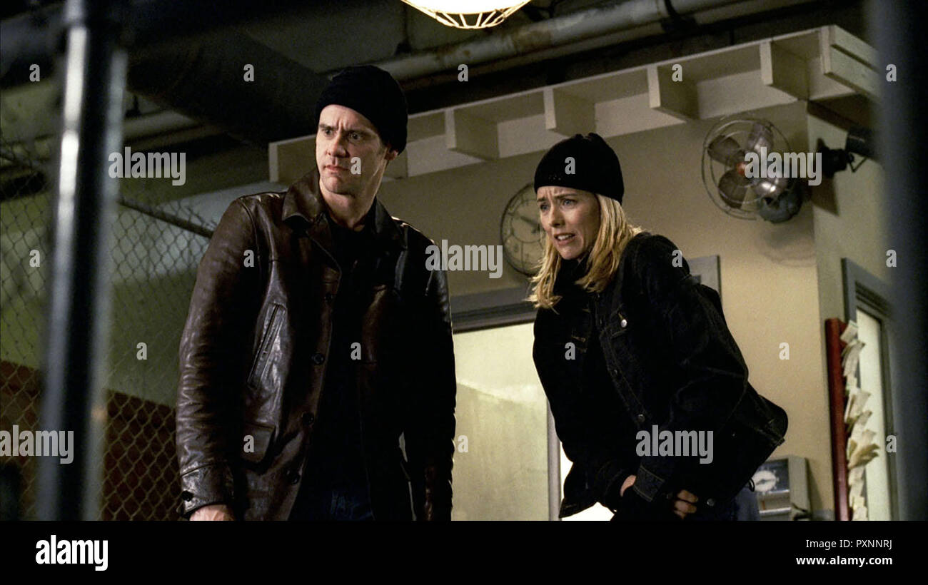 DICK UND JANE - Zu Allem Bereit, Zu Nichts Zu Gebrauchen aka. Fun with Dick and Jane, USA 2005 Regie : Dean Parisot, Dick (Jim Carrey) et Jane (TEA LEONI) Banque D'Images