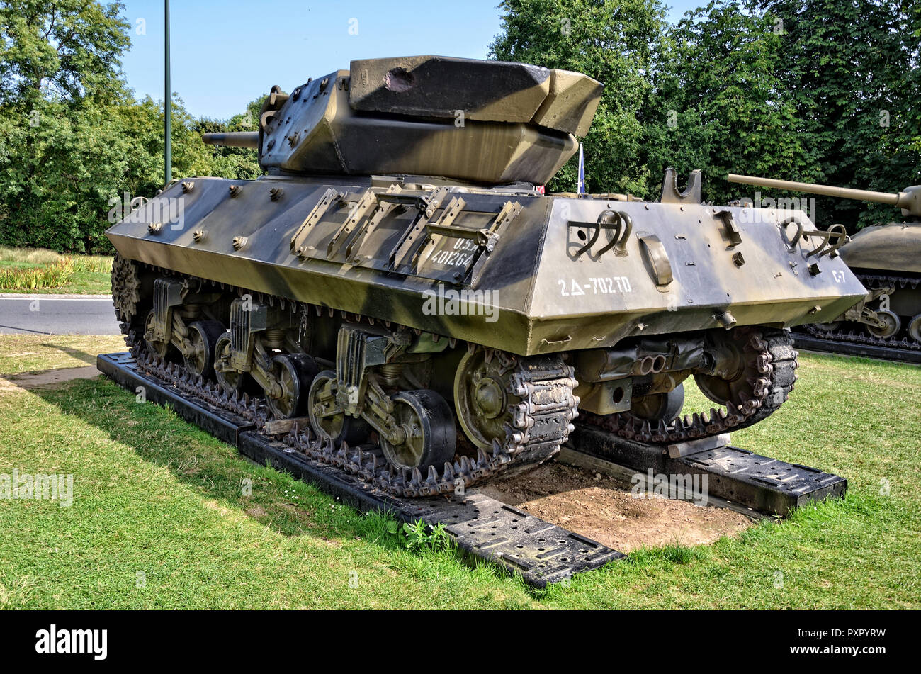 M10 Tank Destroyer Wolverine Banque D'Images