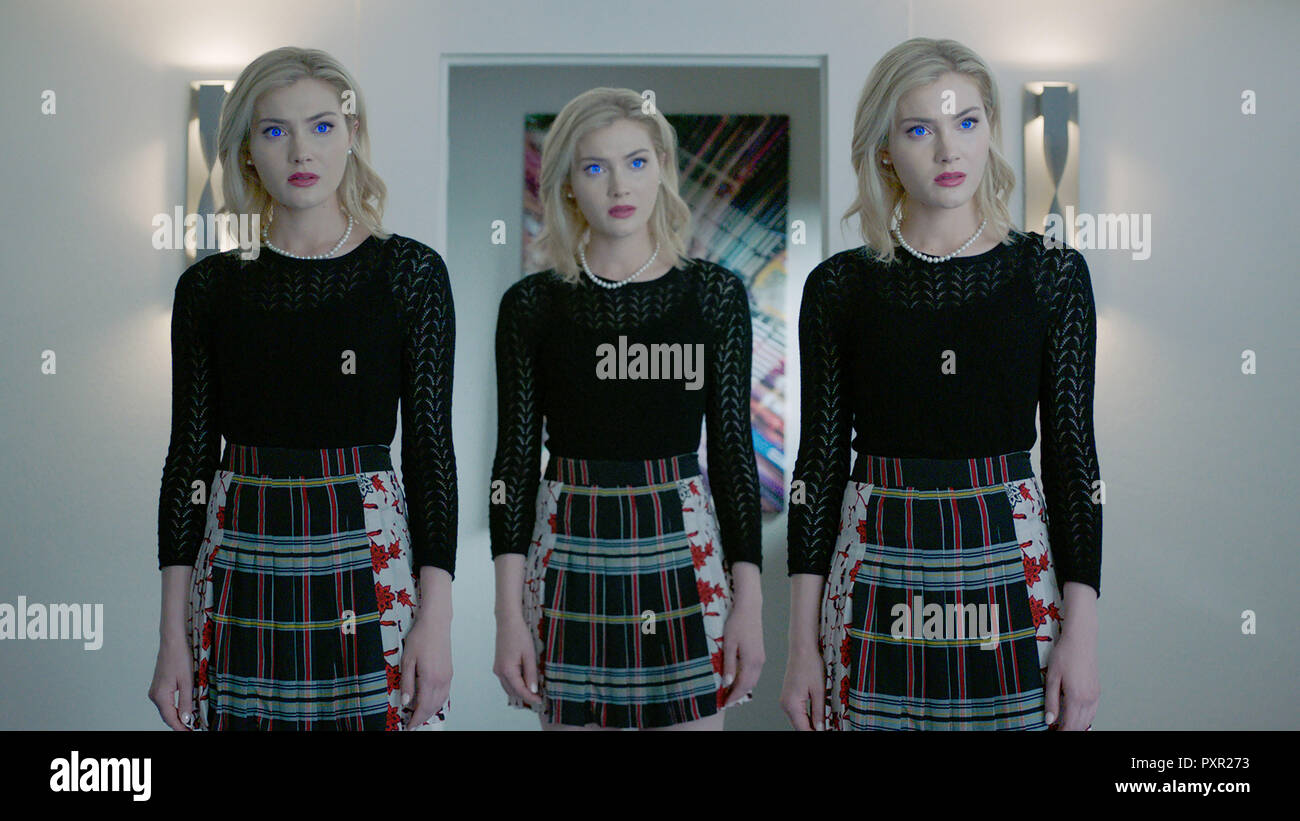 Les surdoués, Skyler Samuels (comme les Soeurs de gel), 'unMoored', (Saison 2, EP. 202, diffusé le 2 octobre, 2018). Photo : ©Fox / courtesy Everett Collection Banque D'Images