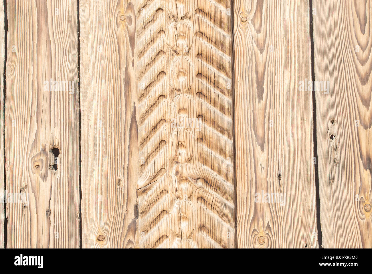 Vieux Fond en bois sculpté, texture Banque D'Images