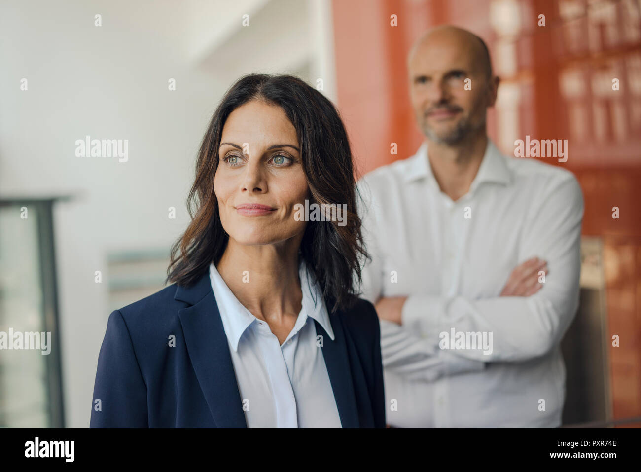 Portrait d'une équipe d'affaires Banque D'Images