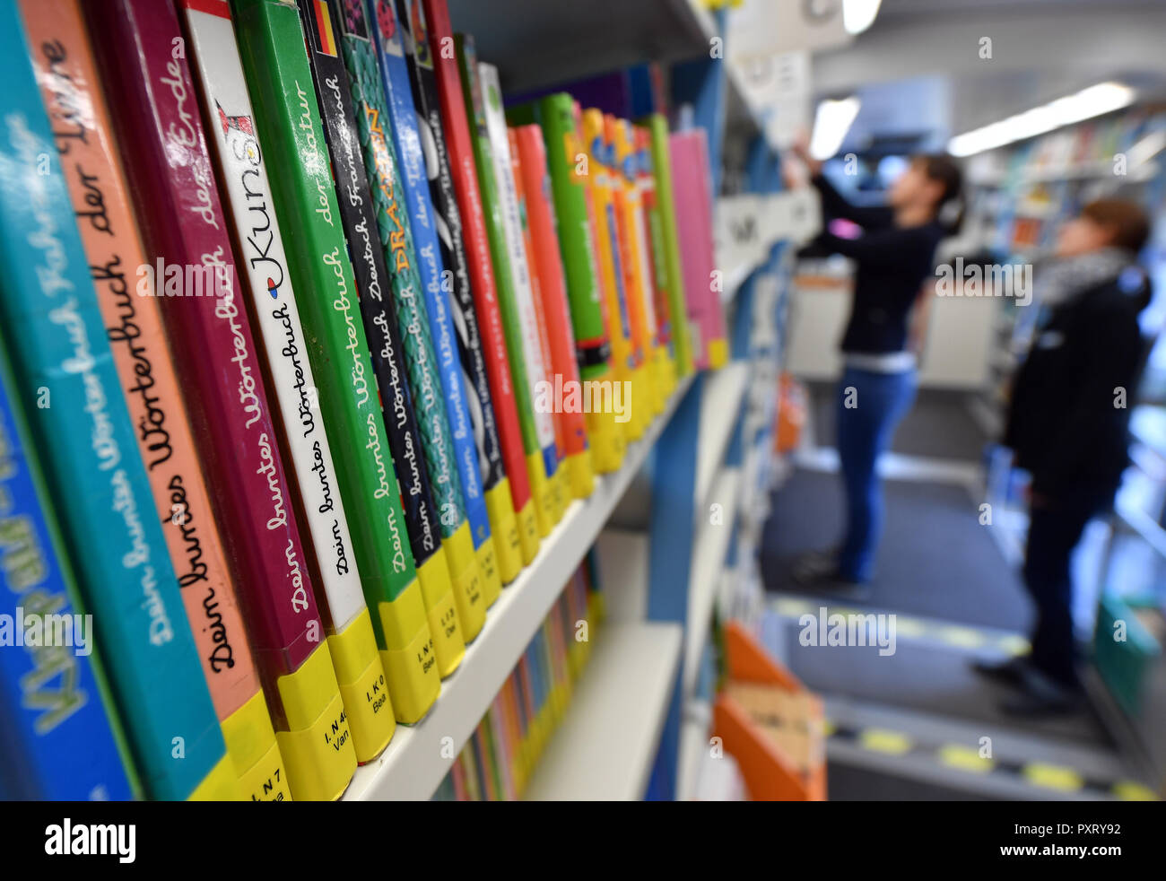 Bad saulgau, Allemagne. 24 Oct, 2018. Les participants de la journée de visite de la bibliothèque