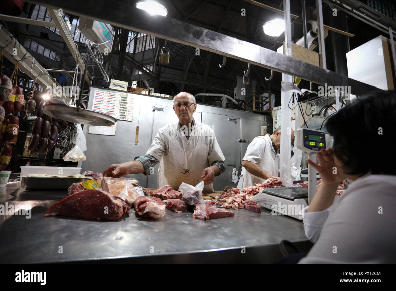 Marché de San Telmo à Buenos Aires, Argentine Banque D'Images