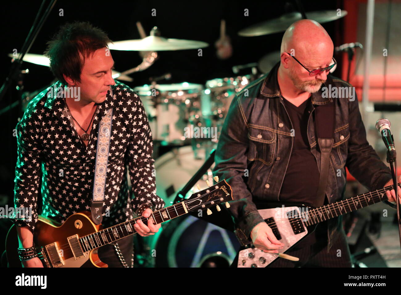 Wishbone Ash live Banque D'Images