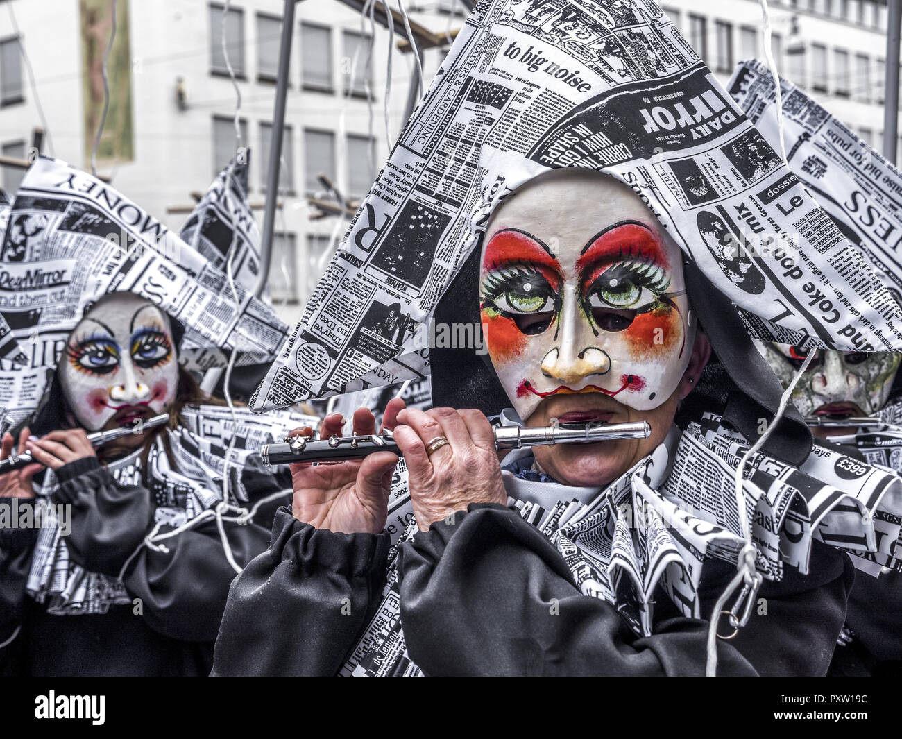 Carnaval, Carnaval de Bâle, Bâle, Suisse Banque D'Images