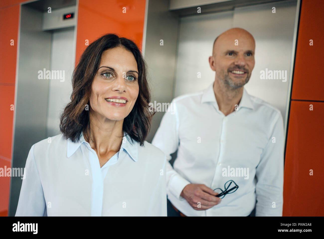 Portrait d'une équipe d'affaires Banque D'Images