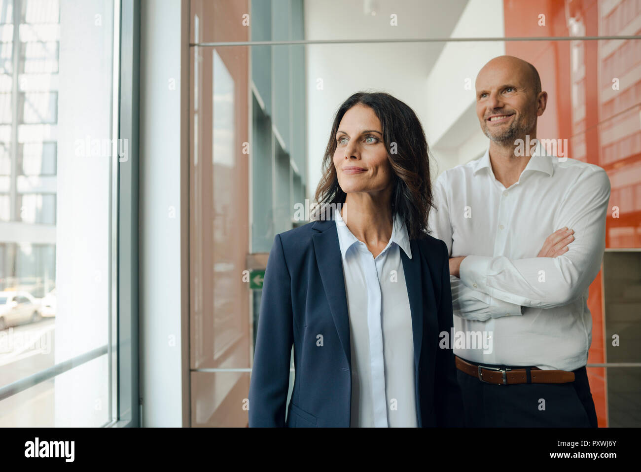 Portrait d'une équipe d'affaires Banque D'Images