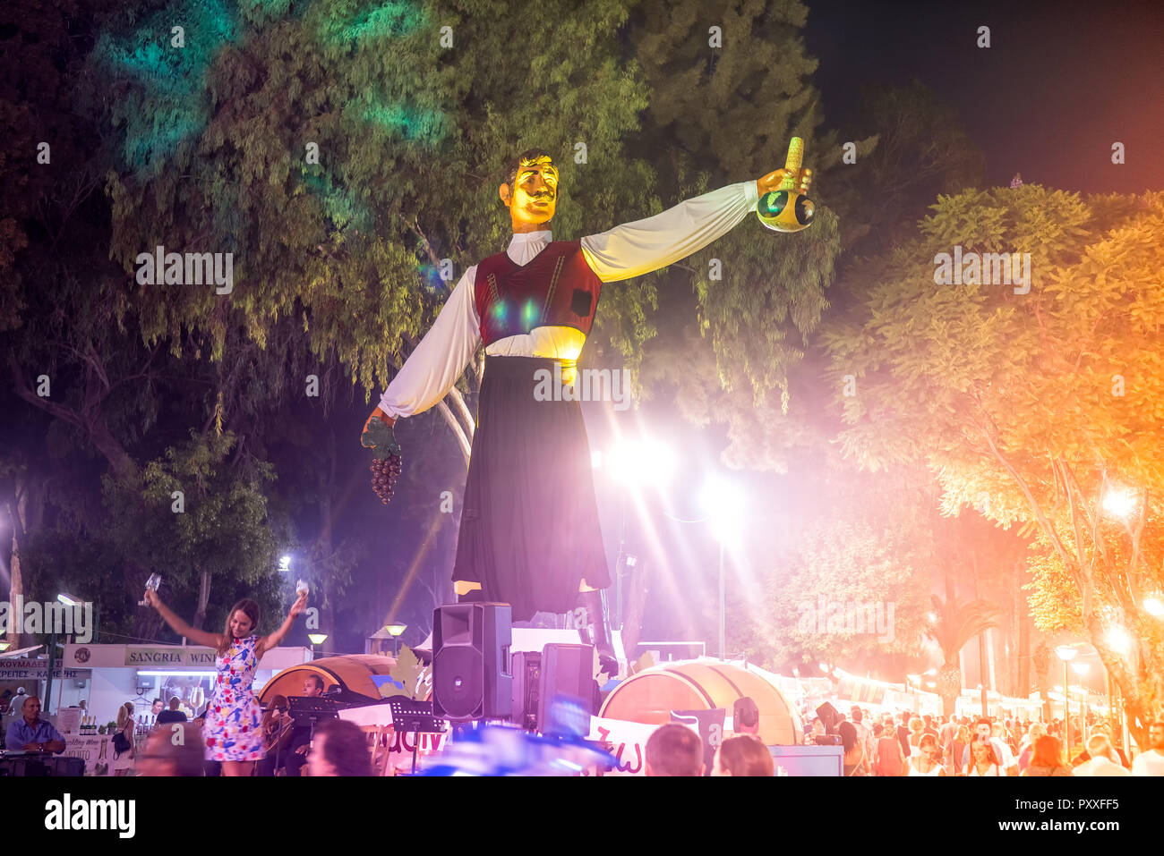 Limassol wine festival Banque de photographies et d’images à haute