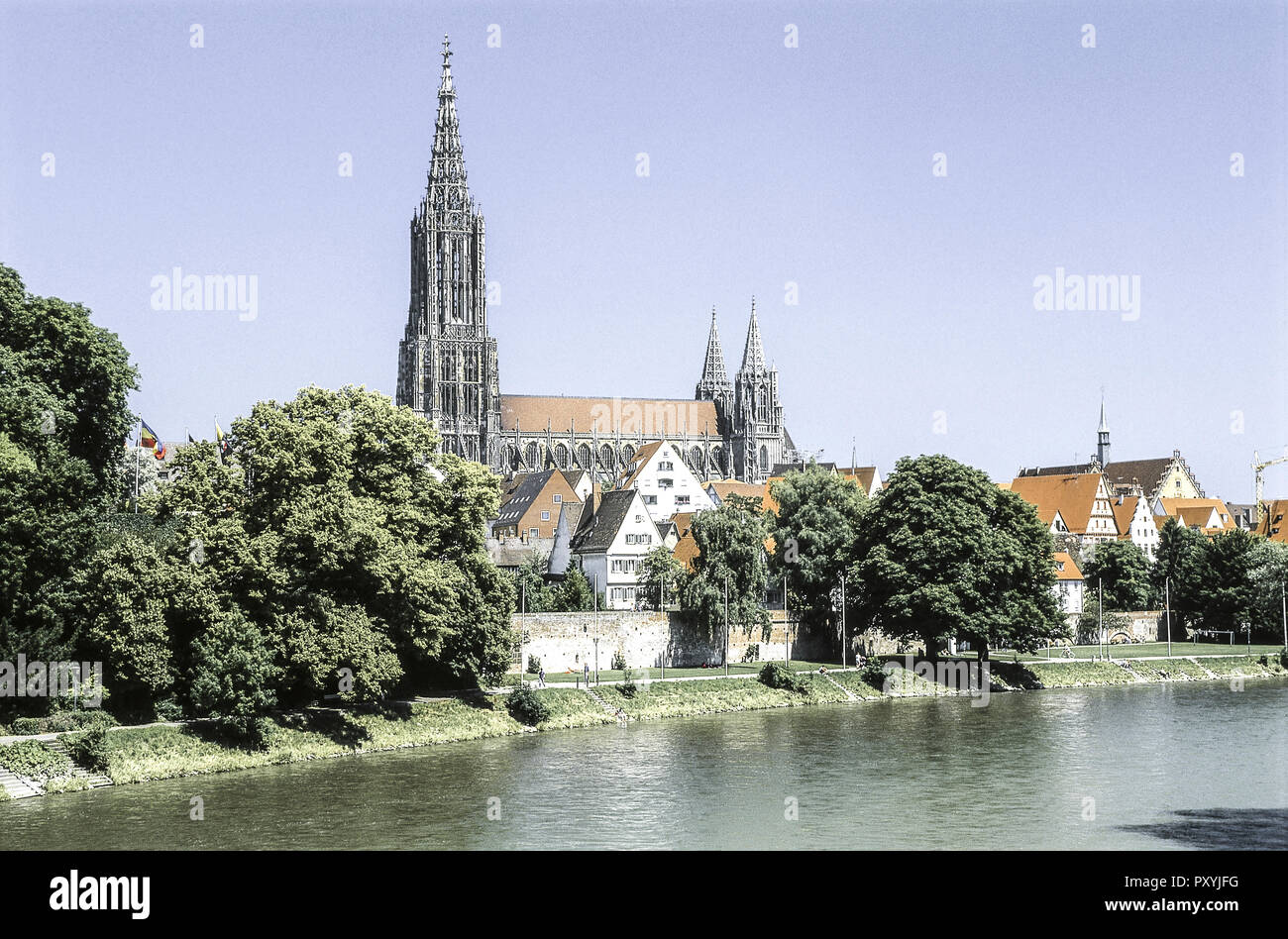 Ulm an der Donau, Muenster, Bade-Wurtemberg, Allemagne Banque D'Images