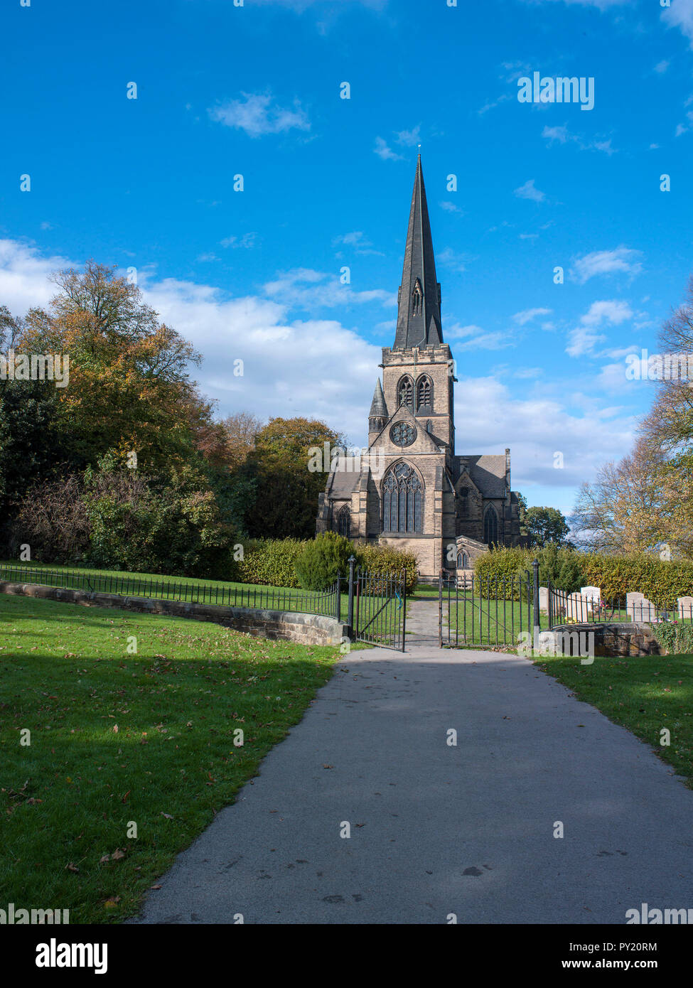 L'église paroissiale de Sainte Trinité, Wentworth, South Yorkshire, Angleterre, Royaume-Uni, Europe Banque D'Images