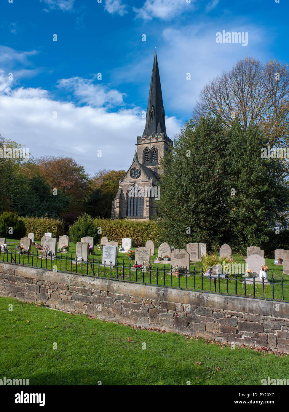 L'église paroissiale de Sainte Trinité, Wentworth, South Yorkshire, Angleterre, Royaume-Uni, Europe Banque D'Images