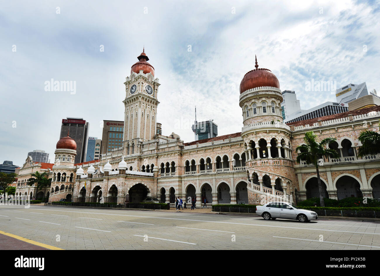 Sultan Abdul Samad Building à Kuala Lumpur, Malaisie. Banque D'Images