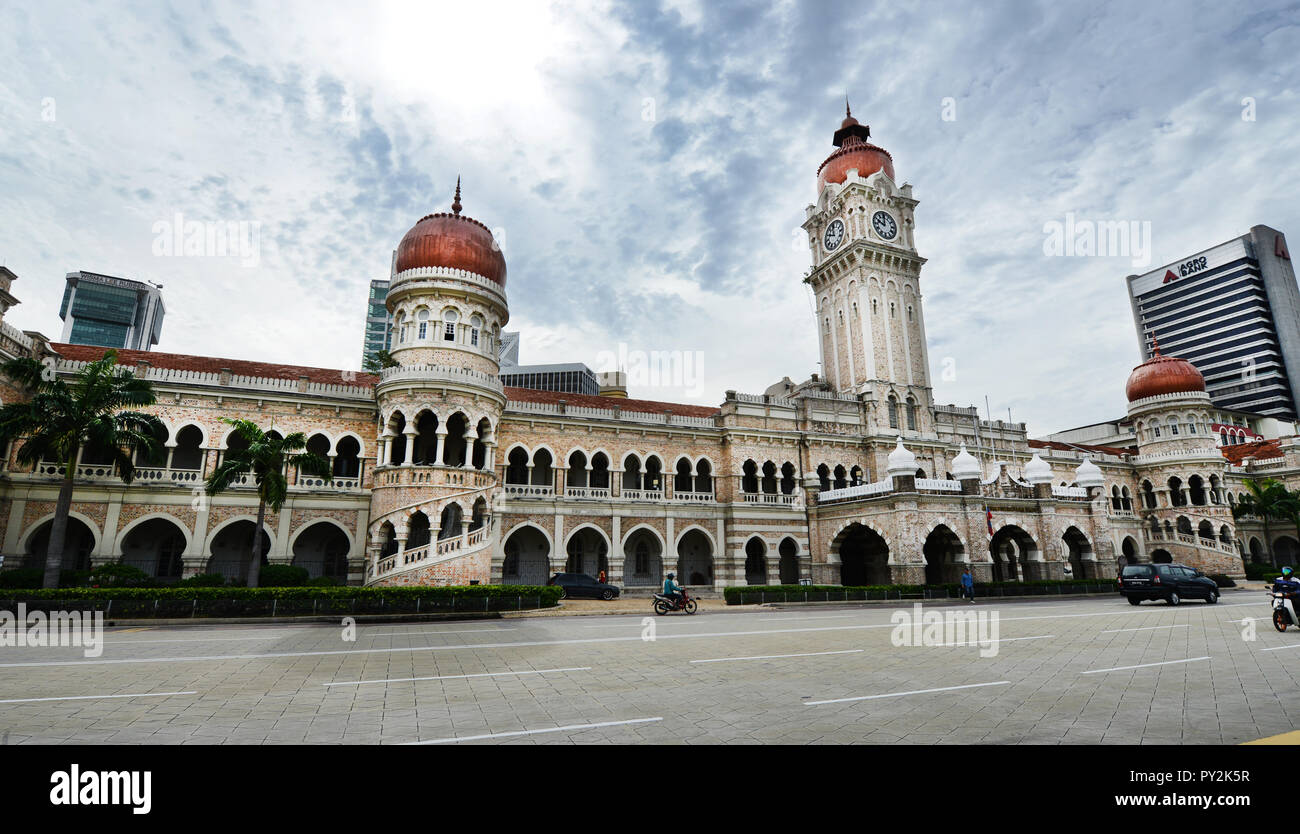Sultan Abdul Samad Building à Kuala Lumpur, Malaisie. Banque D'Images