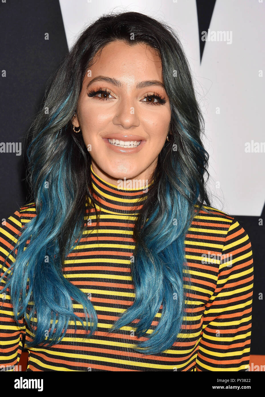 NIKI DeMARTINO actrice américaine à l'Universal Pictures' 'Halloween' en première mondiale au théâtre chinois de Grauman le 17 octobre 2018 à Hollywood, Californie. Photo : Jeffrey Mayer Banque D'Images