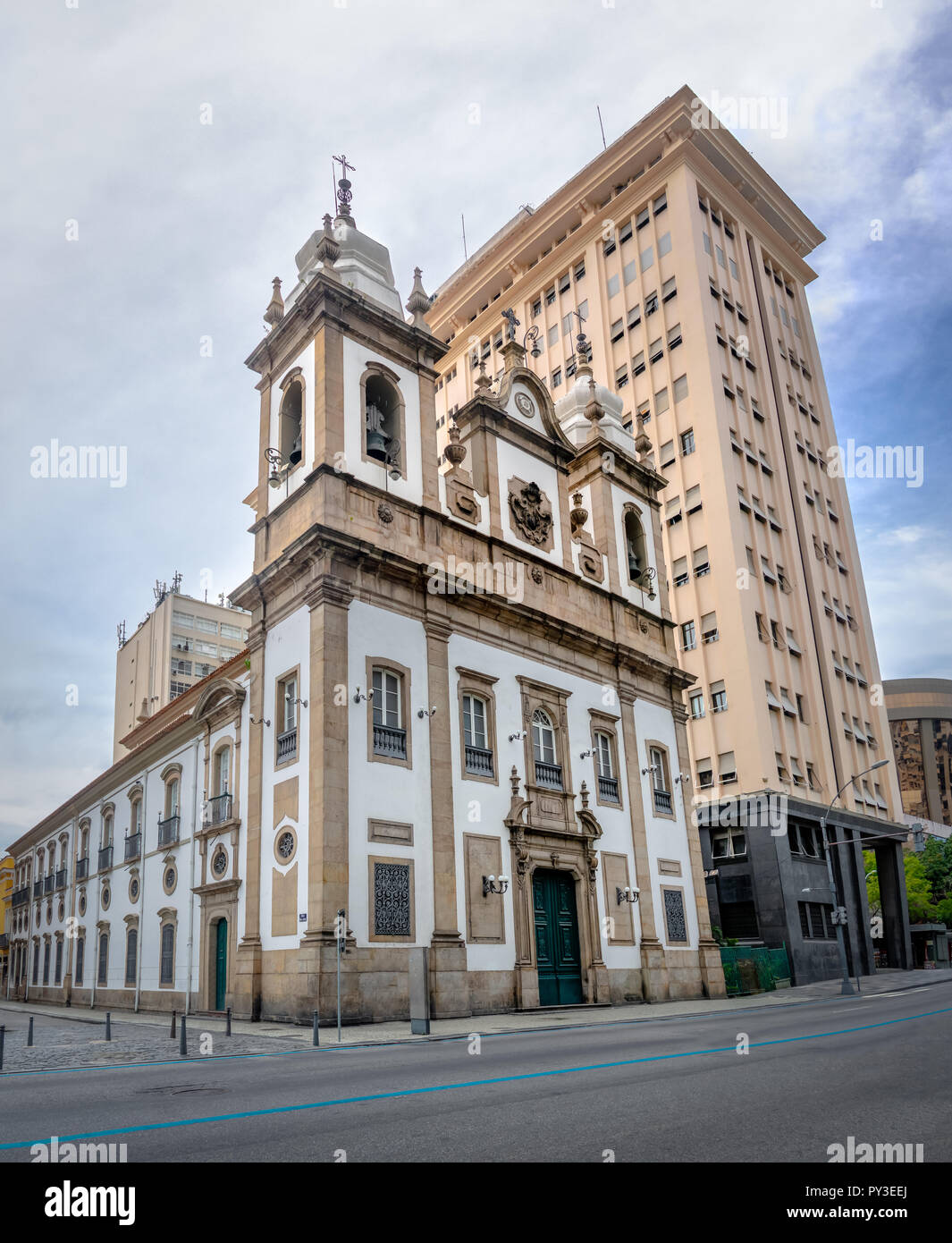 Église de Sao Jose - Rio de Janeiro, Brésil Banque D'Images