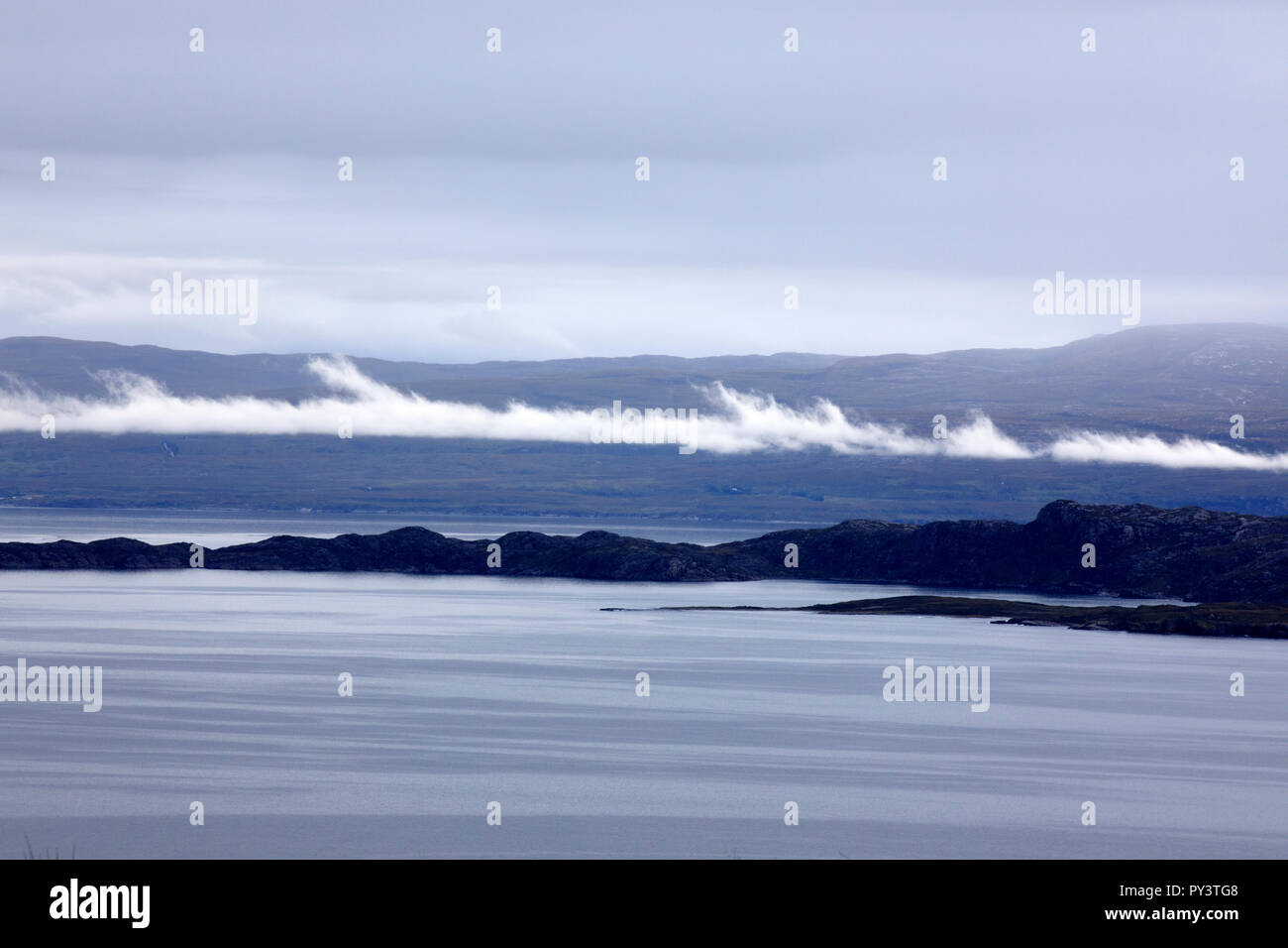 Le paysage de l'ancien homme de Storr, Trotternish, île de Skye, Hébrides intérieures, Ecosse, Royaume-Uni Banque D'Images