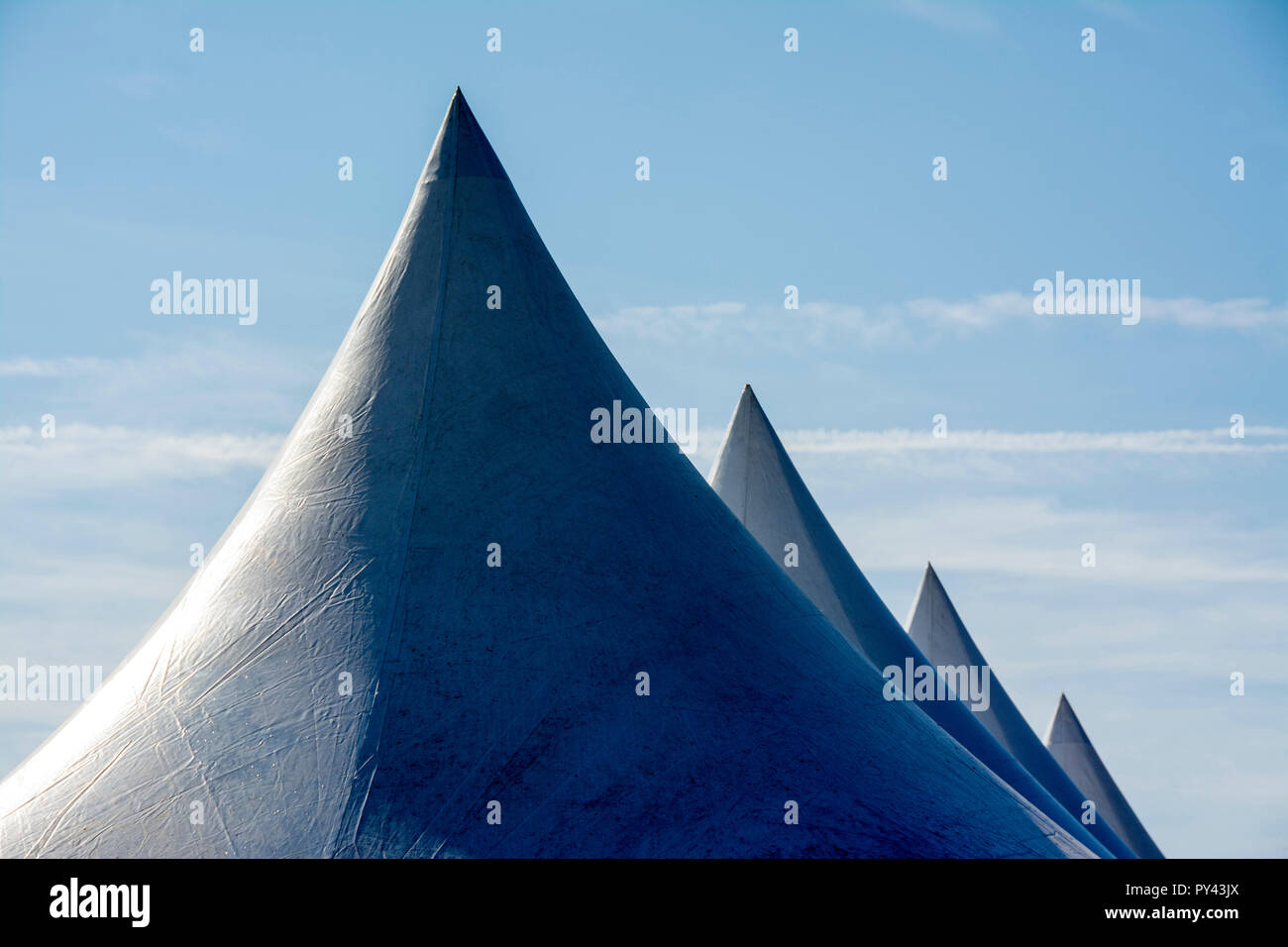 Tentes de divertissement Banque D'Images