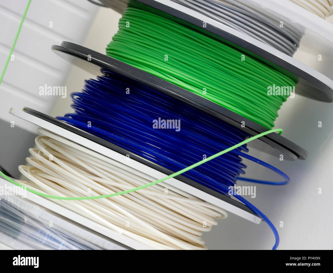 Bobines de papier d'impression PLA en 3 dimensions Banque D'Images