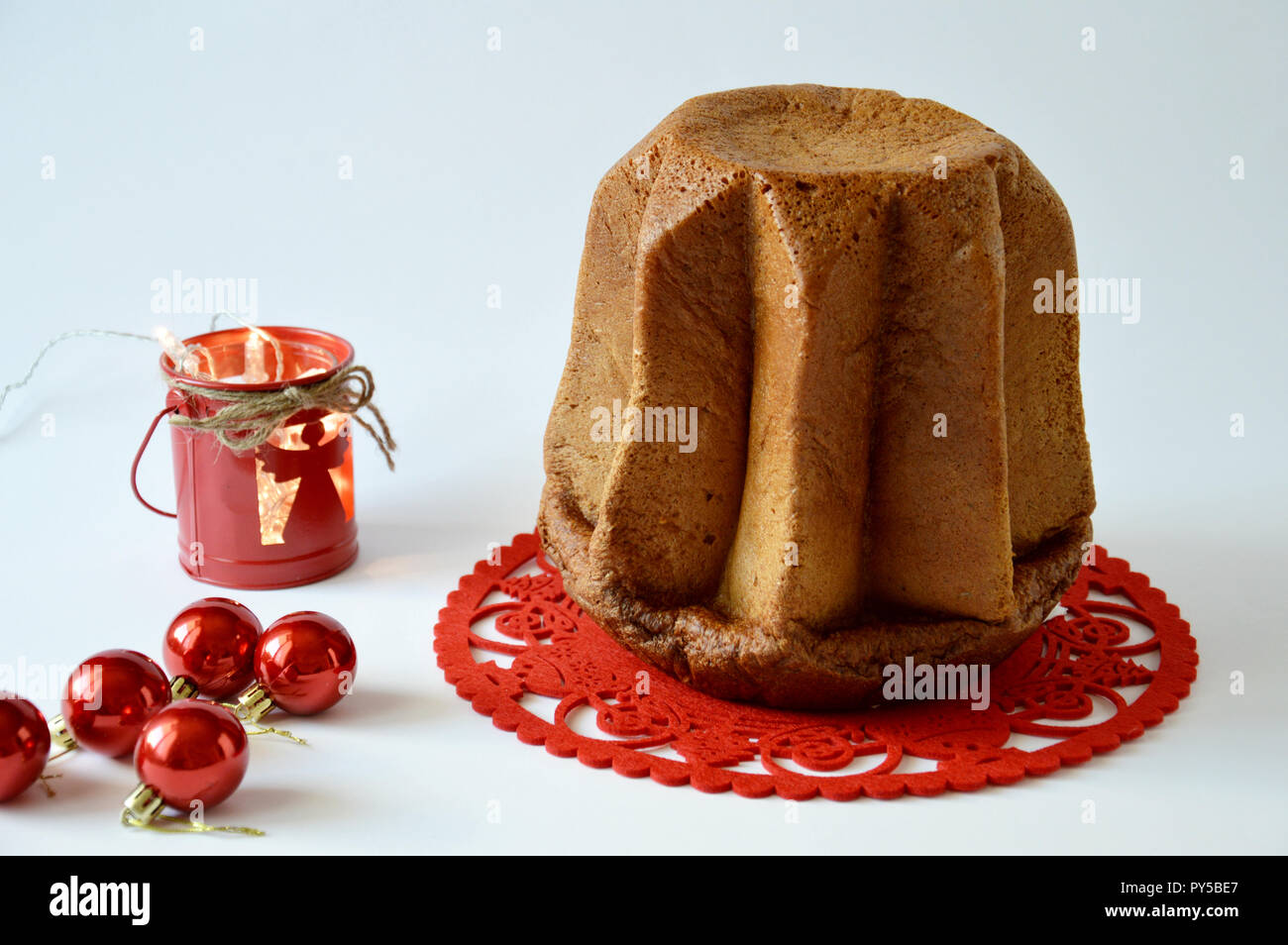 C'est Noël, Noël Pandoro et objets Banque D'Images