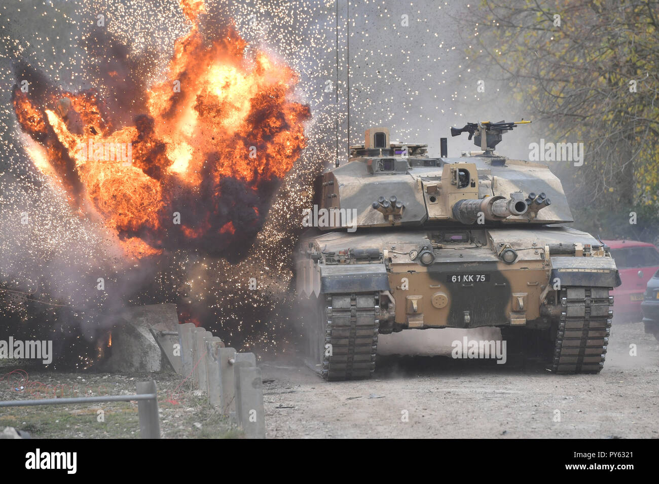 Démonstration de combat terrestre avec des femmes Banque de photographies et d’images à haute
