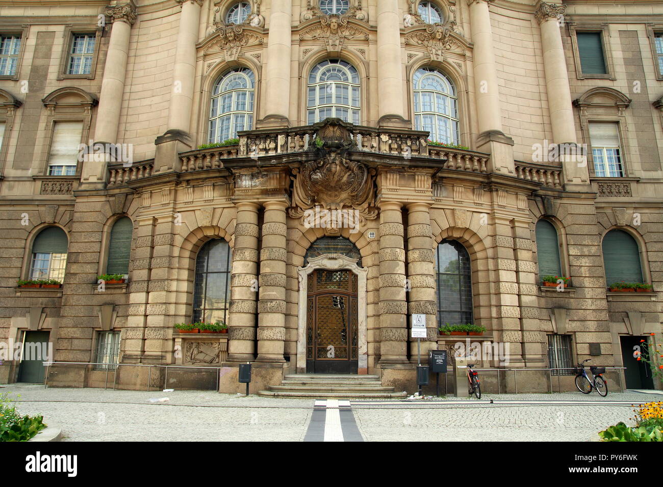 Mairie de Potsdam. Rathaus. Banque D'Images