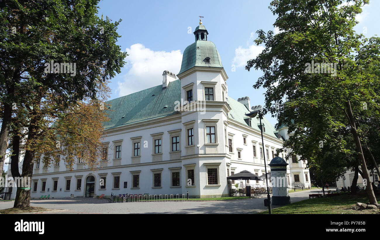 Château Ujazdow à Varsovie Pologne EU Banque D'Images Château Ujazdow à Varsovie Pologne EU Banque D'Images