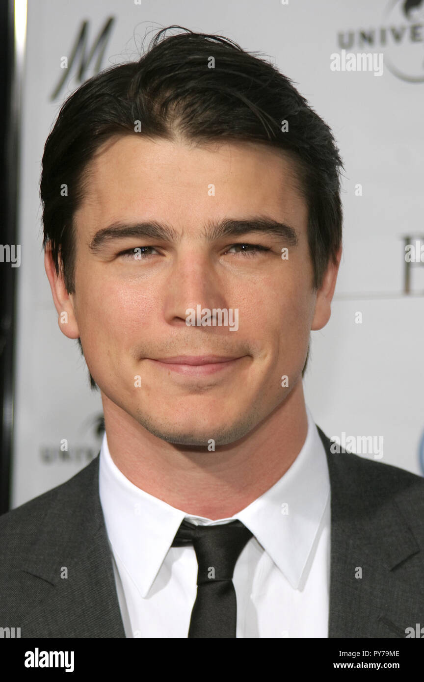 Josh Hartnett 09/06/06 LE DAHLIA NOIR @ Samuel Goldwyn Theatre à l'Academy of Motion Picture Arts and Sciences, Los Angeles photo de Jun Matsuda/HNW / PictureLux (6 septembre 2006) Banque D'Images