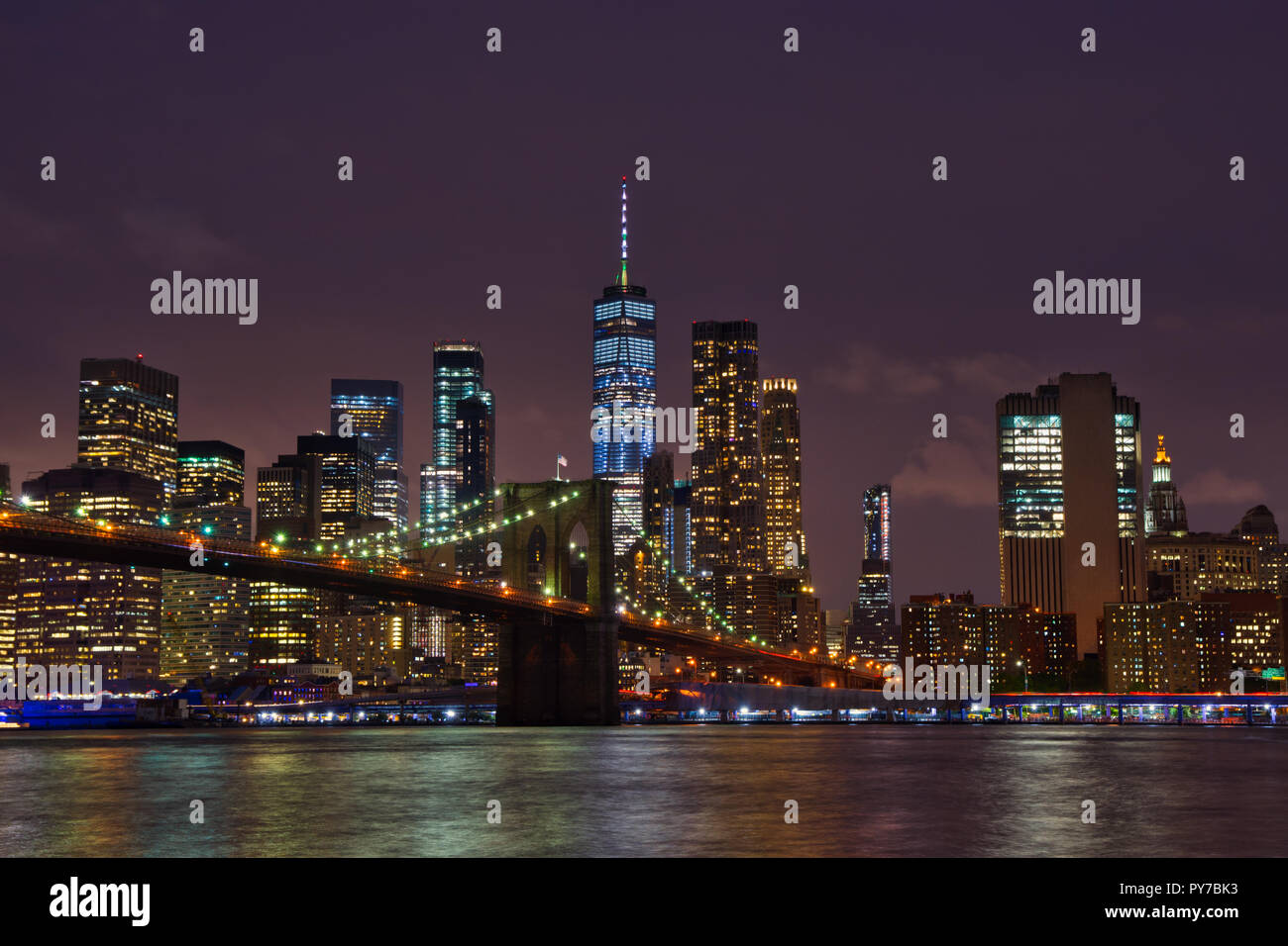Centre ville de new york manhattan Banque de photographies et d’images ...