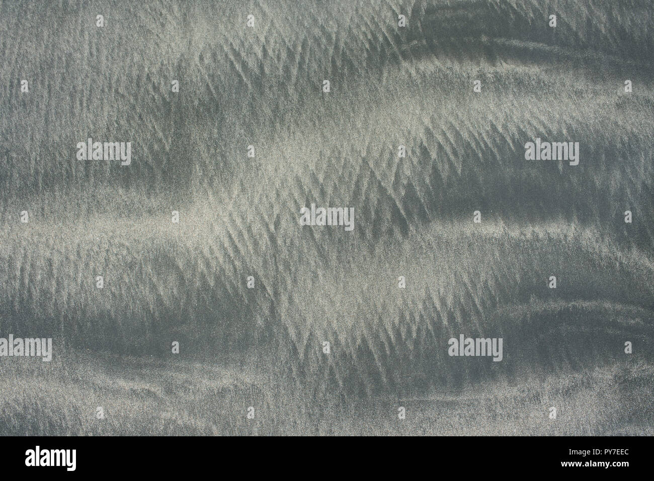 Vagues sable lavé de textures. Des modèles naturels, abstraite. Santa Catalina, le Panama. RF - Oct 2018 Banque D'Images