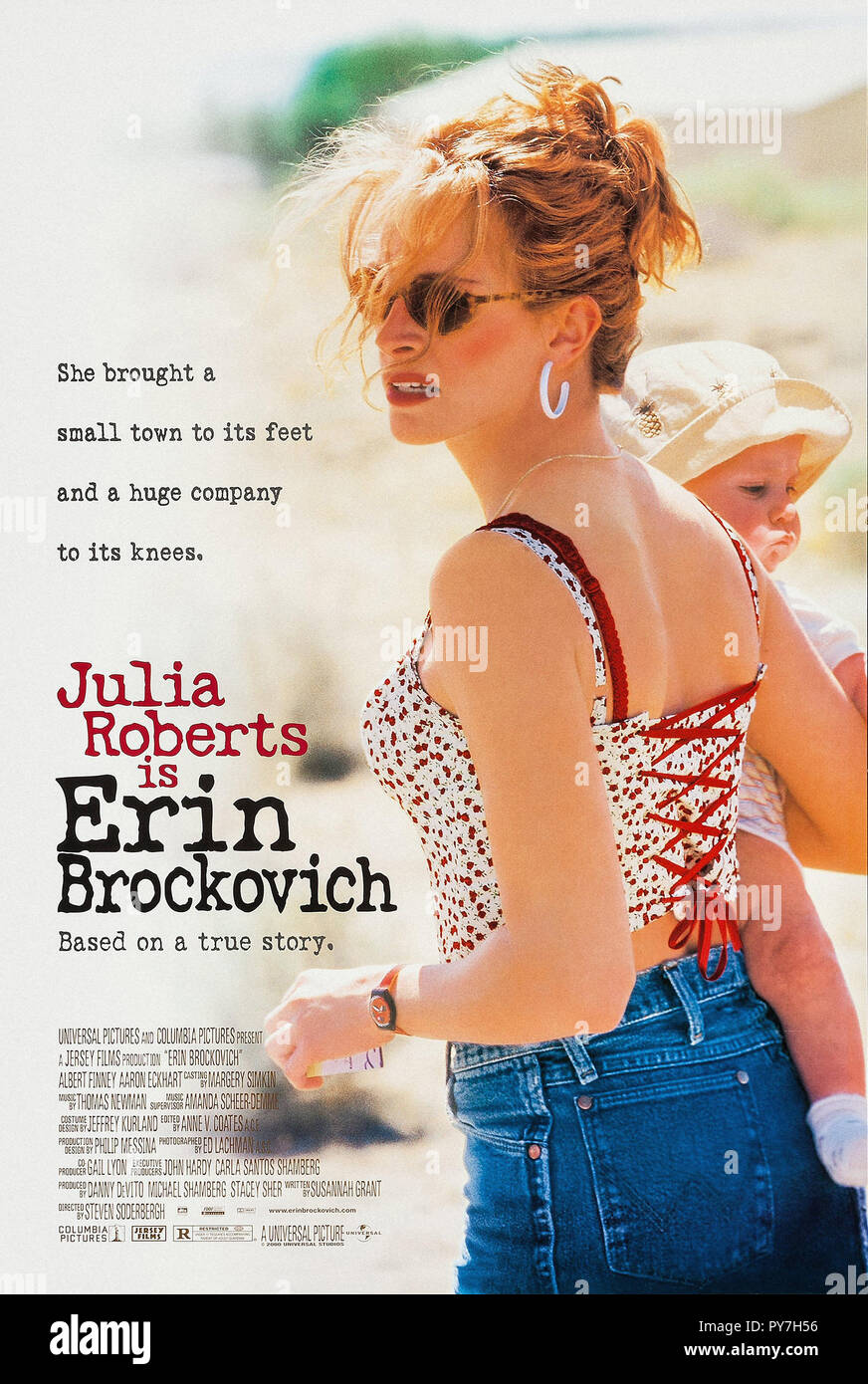 Erin Brockovich - Original Movie Poster Banque D'Images