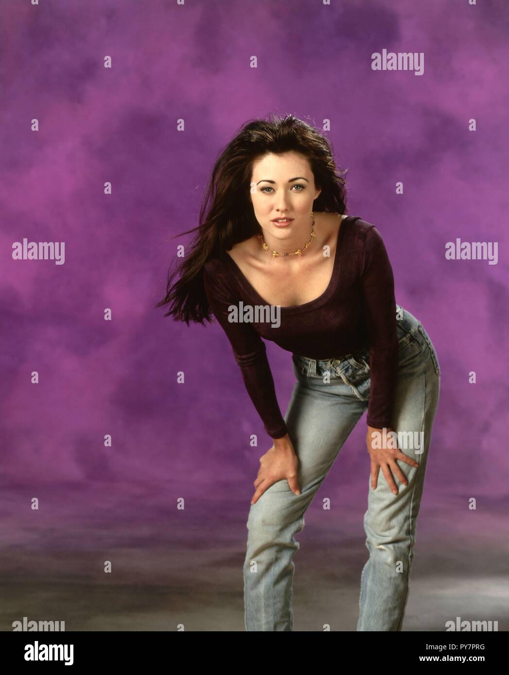 Titre original : BEVERLY HILLS, 90210. Titre en anglais : BEVERLY HILLS, 90210. Année : 1990. Stars : Shannen Doherty. Credit : FOX/BROADCASTING CO. / Album Banque D'Images