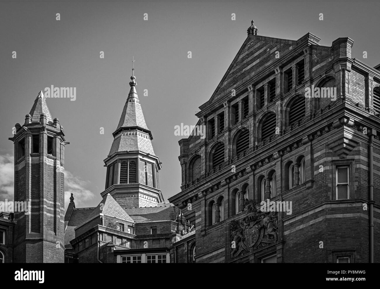 Le bâtiment cruciforme - UCL. Emplacement de l'Institut Wolfson pour la recherche biomédicale Banque D'Images