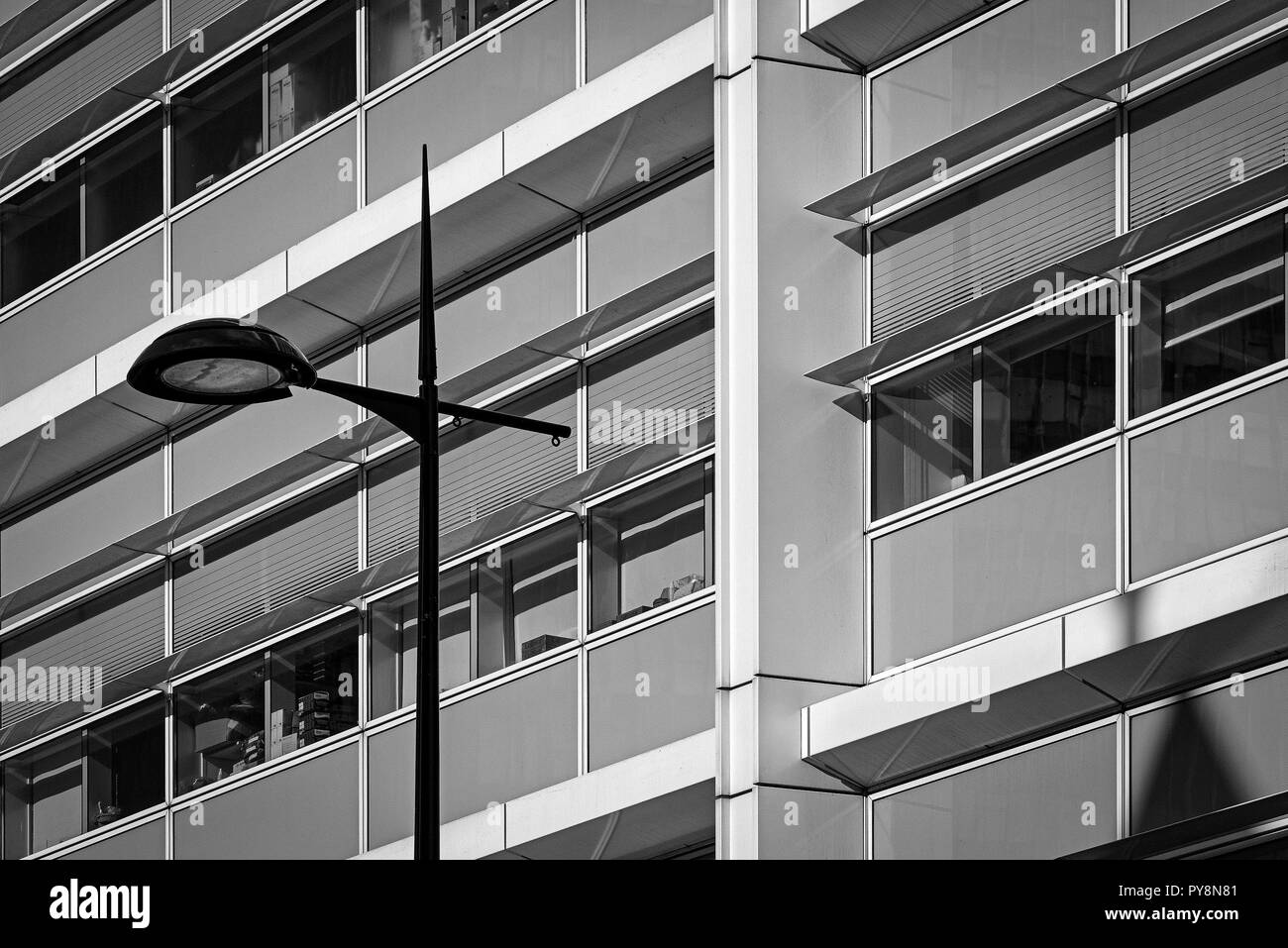 L'University College London Hospital à Euston Road, Londres. UCLH. Banque D'Images
