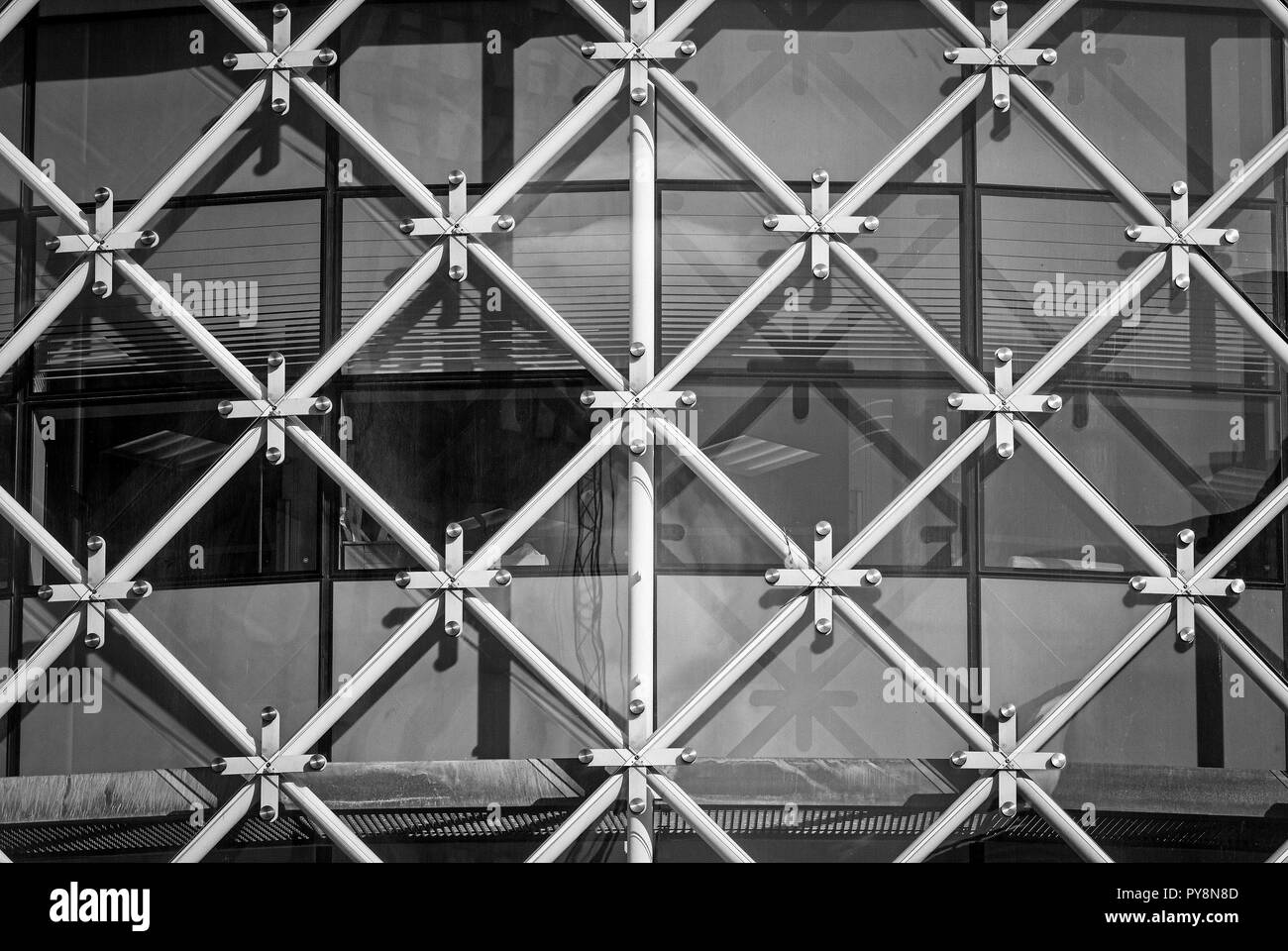 L'University College London Hospital à Euston Road, Londres. UCLH. Banque D'Images