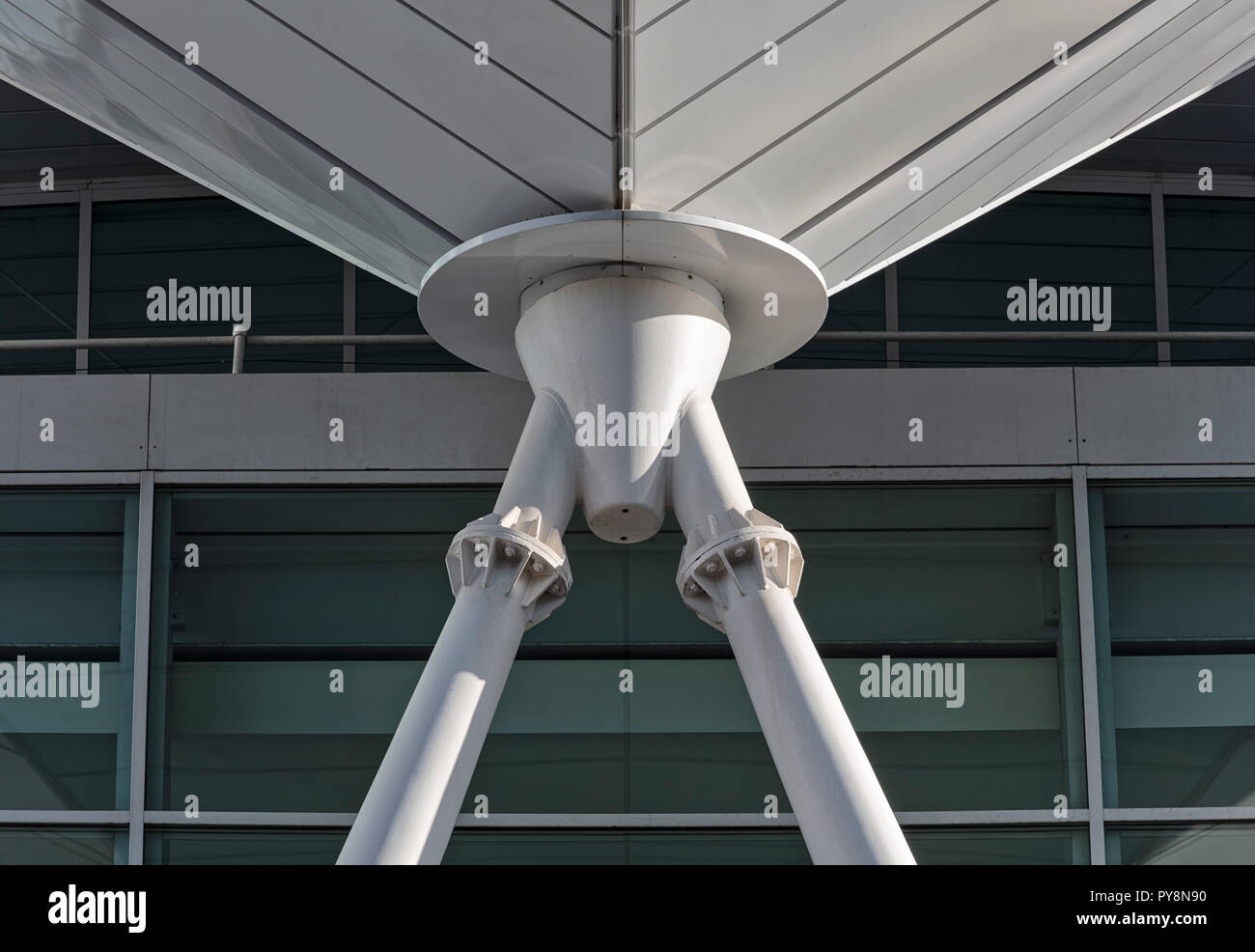 L'University College London Hospital à Euston Road, Londres. UCLH. Banque D'Images
