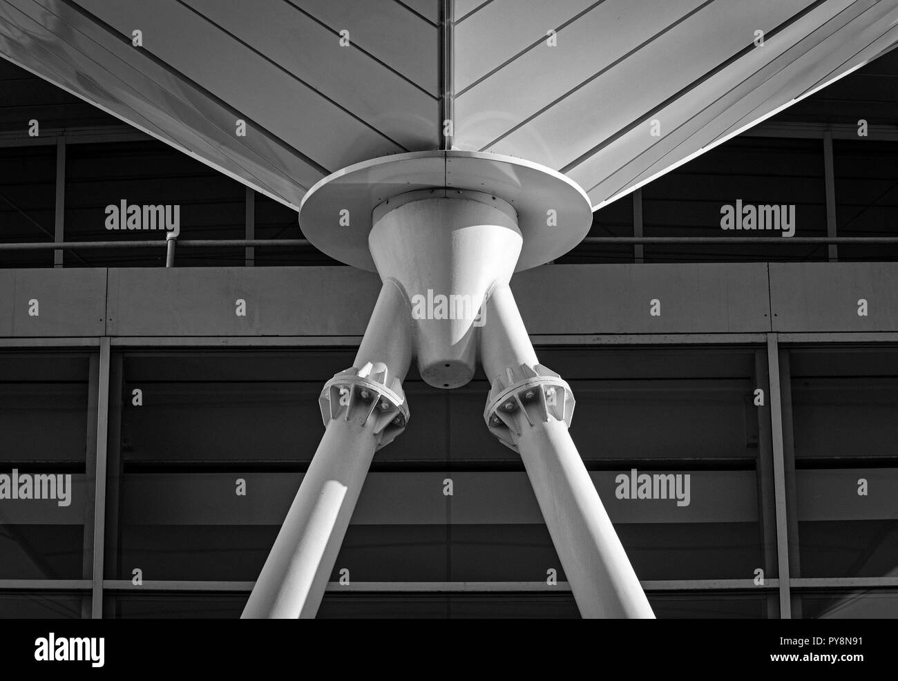 L'University College London Hospital à Euston Road, Londres. UCLH. Banque D'Images