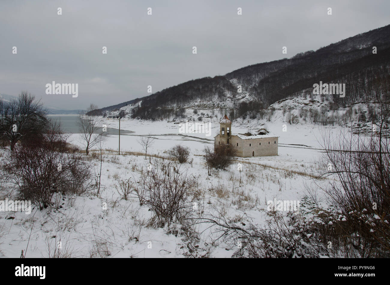 Parc national de Mavrovo en Macédoine Banque D'Images