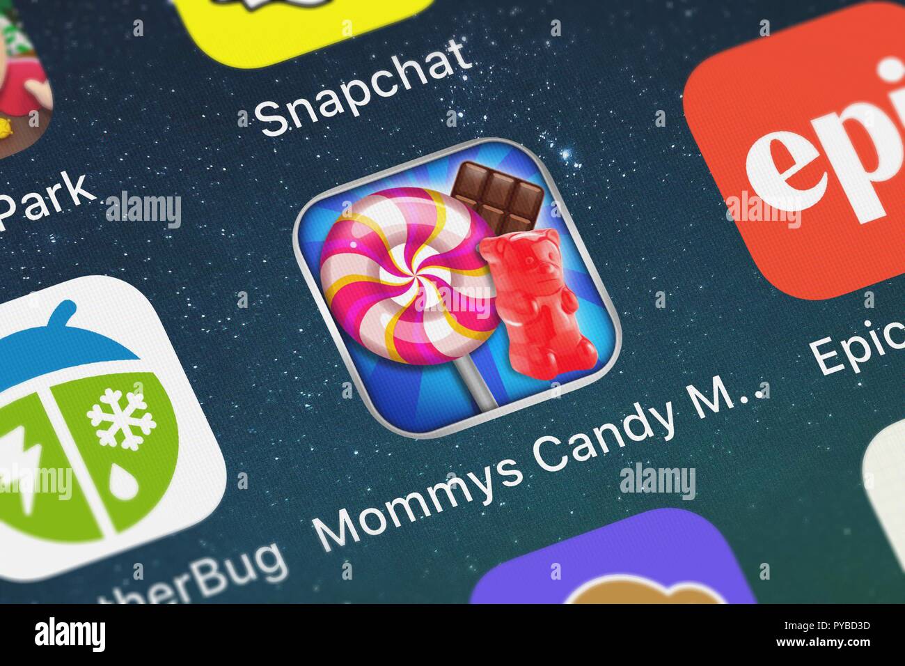 Londres Royaume Uni Octobre 26 18 L Icone De L Application Mobile Mommy S Candy Maker Jeux Faire La Barbe A L Alimentation De Bebe Desserts En Jeu Pour Enfants Photo Stock Alamy Londres Royaume Uni Octobre 26 18 L Icone De L Application Mobile Mommy S Candy Maker Jeux Faire La Barbe A L Alimentation De Bebe Desserts En Jeu Pour Enfants Photo Stock Alamy