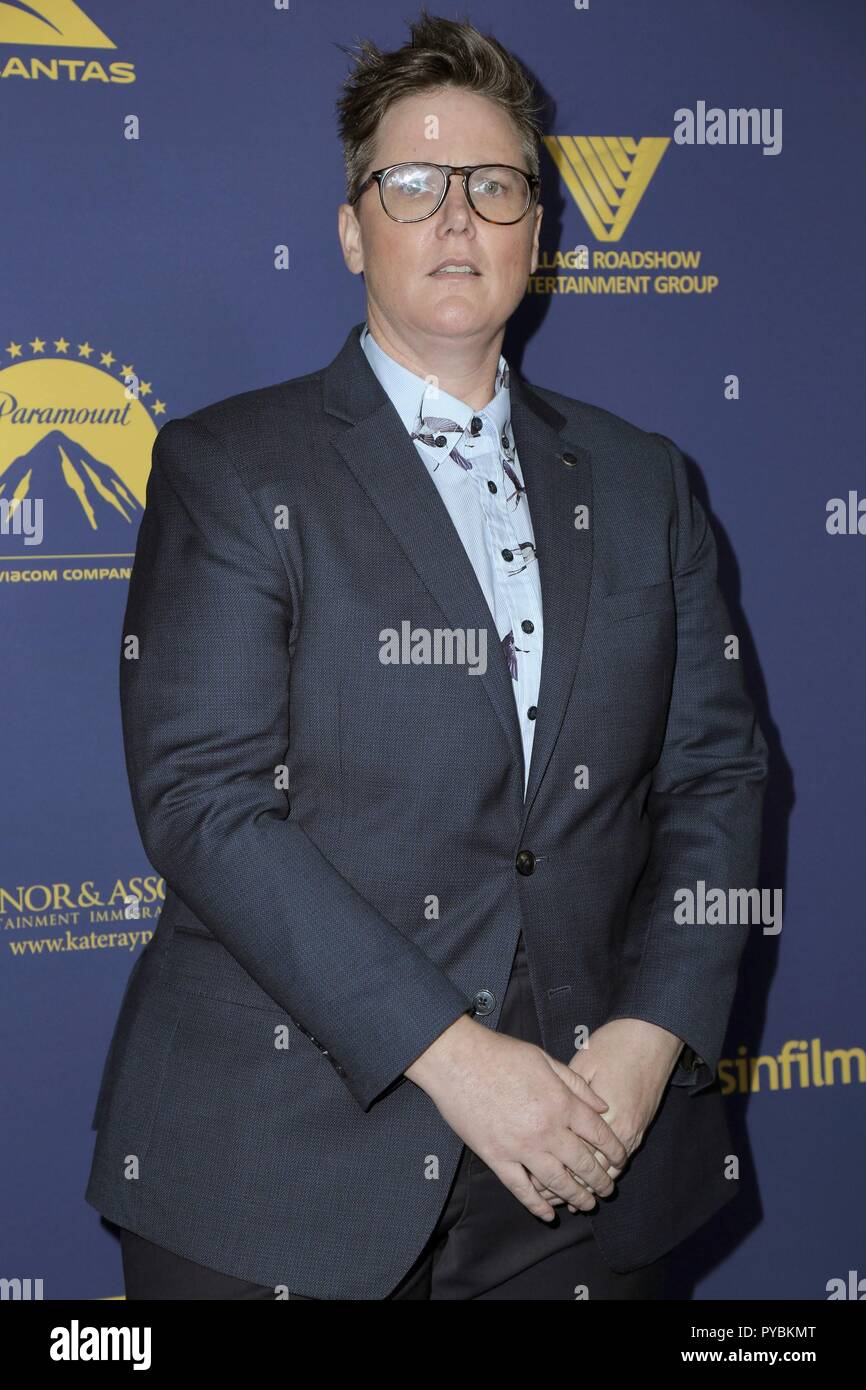 Los Angeles, CA, USA. 24 Oct, 2018. Hannah Gadsby aux arrivées de 2018 australiens en cinéma 7e Gala annuel de remise des prix, les Studios Paramount, Los Angeles, CA 24 Octobre, 2018. Credit : Priscilla Grant/Everett Collection/Alamy Live News Banque D'Images