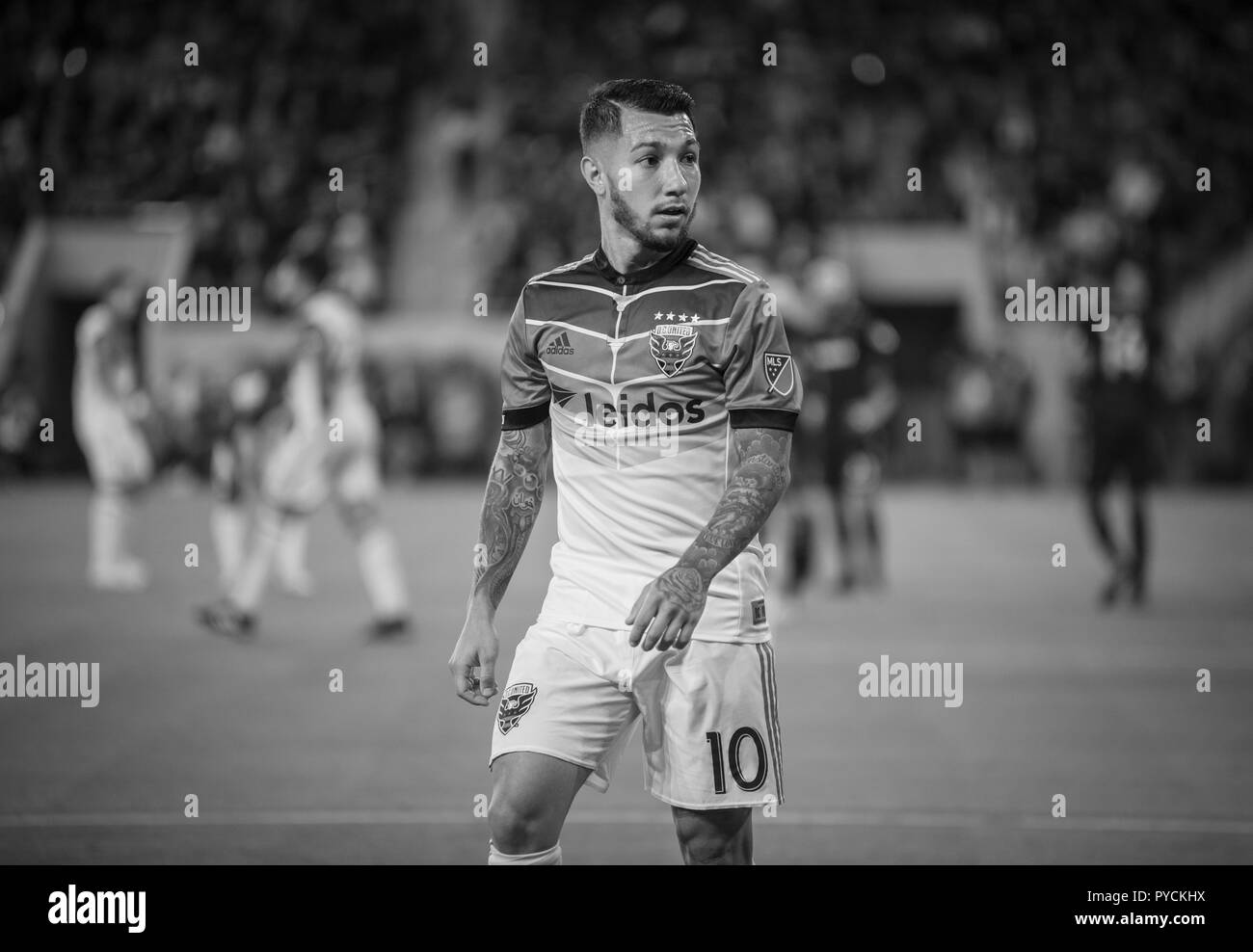 DC United milieu offensif Luciano Acosta Banque D'Images