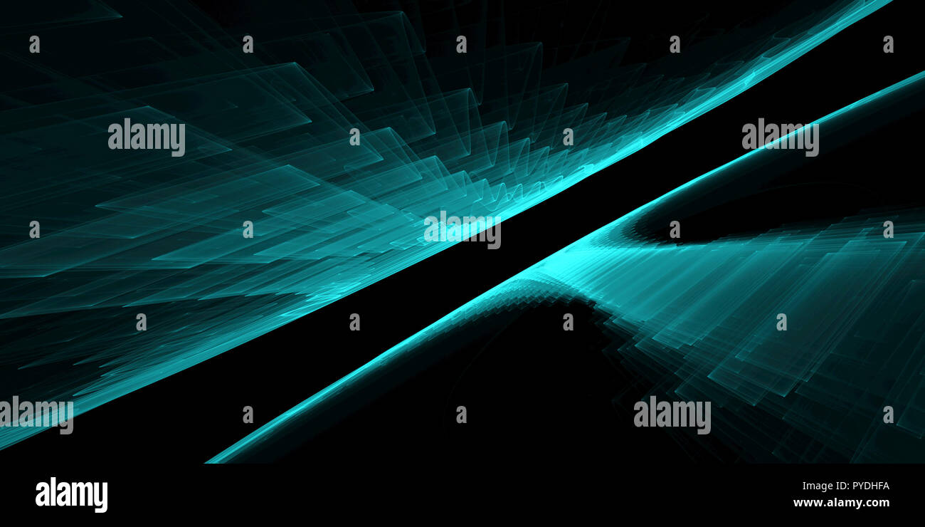 Perspective abstraite toile avec diagonale Banque D'Images