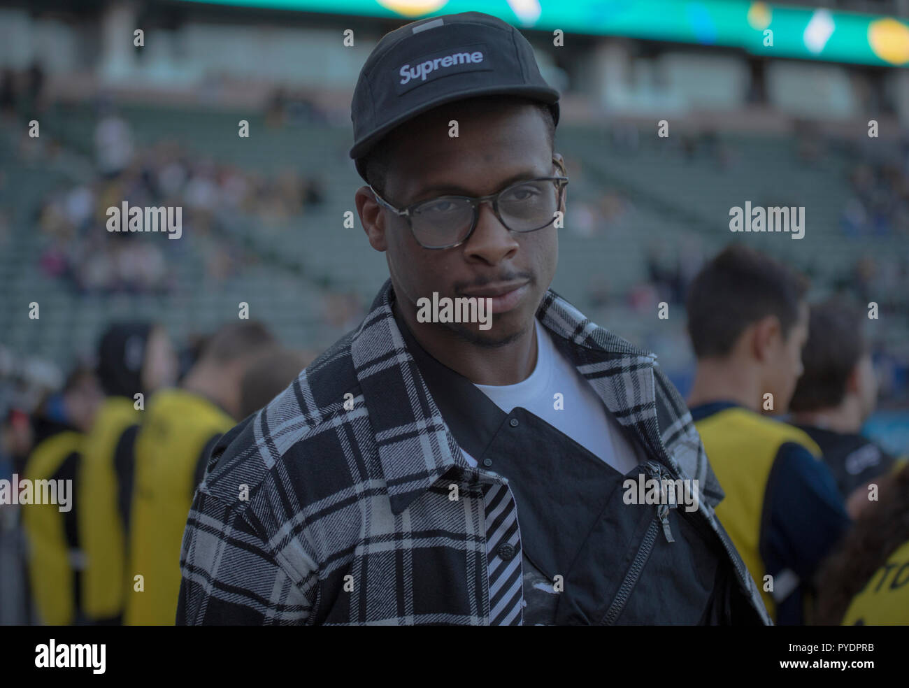 Los Angeles Chargers Quarterback Geno Smith Banque D'Images