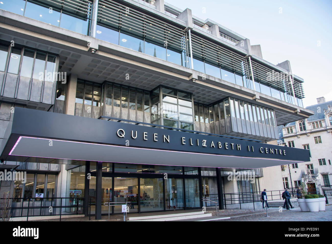 La reine Elizabeth II Centre (QEII) Centre, vaste Sanctuaire, Westminster, London, W1, UK Banque D'Images